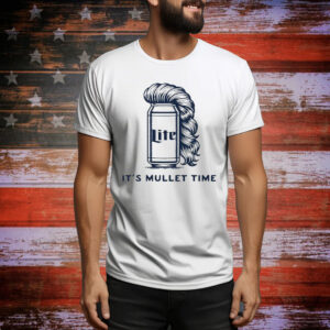 Lite It's Mullet Time Tee Shirt