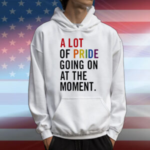 Official A Lot Of Pride Going On At The Moment T-Shirt