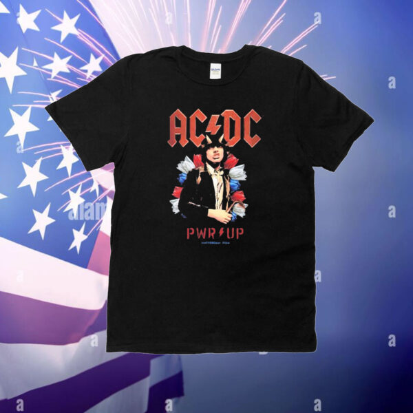 Official ACDC Amsterdam 2024 Tour Ain’t A Bad Place To Be Johan Cruyff 05 Arena Jun PWR UP Europe 2024 T-Shirt