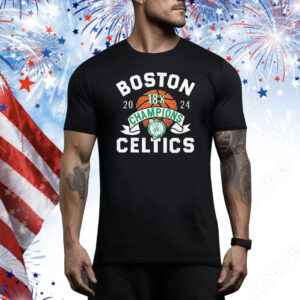 Official Boston Celtics Basketball 18-Time NBA Finals Champions Tee Shirt