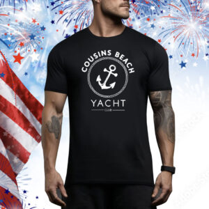 Official Cousins Beach Yacht Club Tee Shirt