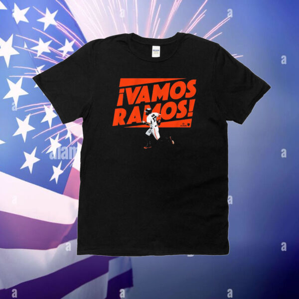 Official Heliot Ramos San Francisco Giants Mlb Vamos Ramos T-Shirt