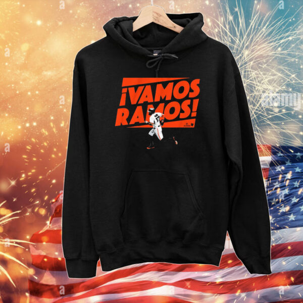 Official Heliot Ramos San Francisco Giants Mlb Vamos Ramos T-Shirt