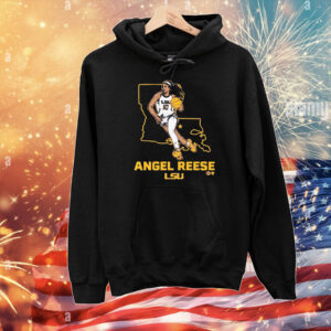 Official Lsu Basketball Angel Reese Chicago Sky State Star T-Shirt