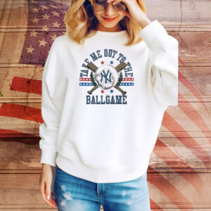 Official New York Yankees Take Me Out To The Ballgame 2024 Tee Shirt