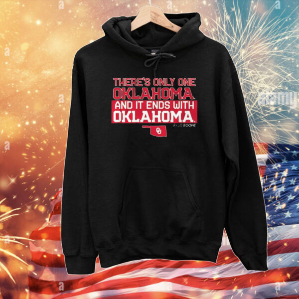 Official Oklahoma Sooners There’s Only One Oklahoma And It Ends With Oklahoma 2024 T-Shirt