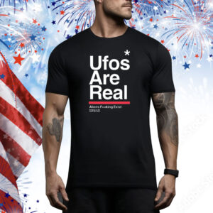 Official Tom Delonge Wearing Ufos Are Real Aliens Fucking Exist Tee Shirt