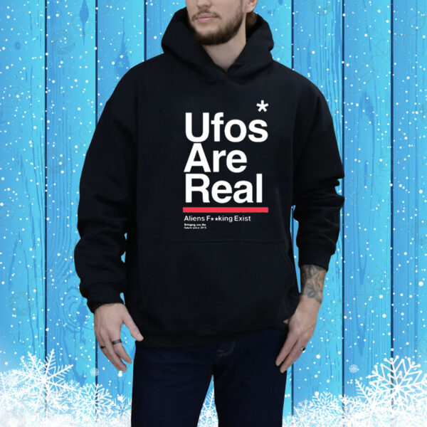 Official Tom Delonge Wearing Ufos Are Real Aliens Fucking Exist Tee Shirt