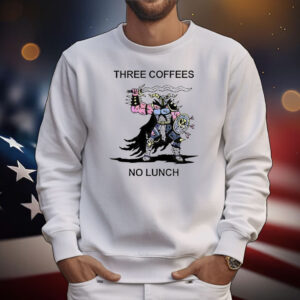 Official Wizard Of Barge Three Coffees No Lunch T-Shirt