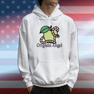 Origami angel apple worm T-Shirt