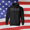 Original MAGA Never Surrender Black Hoodie