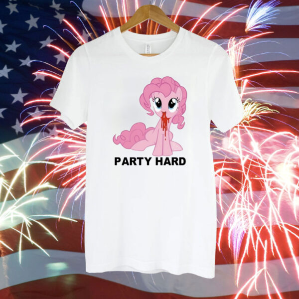 Party Hard Pony Tee Shirt