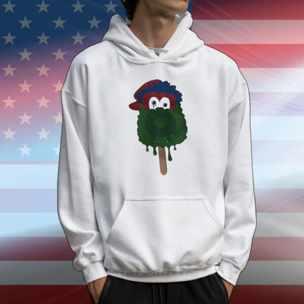 Philadelphia Phillies Phillie Phanatic ice cream T-Shirt