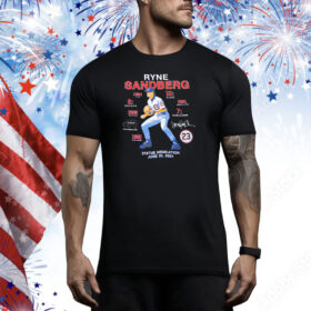 Ryne Sandberg Statue Dedication 2024 Tee Shirt