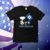 Snoopy Duke Athletics Road to Oklahoma City Flag T-Shirt