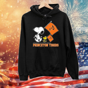 Snoopy Princeton Tigers Road To Oklahoma City flag T-Shirt