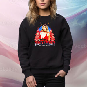 Sydney Sweeney America God bless America Tee Shirt