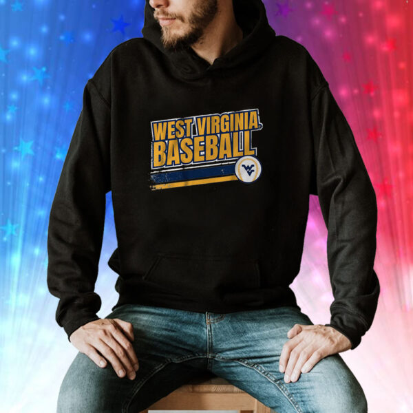 West Virginia Retro Baseball T-Shirt
