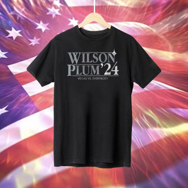 Wilson-Plum 24 Las Vegas Basketball T-Shirt