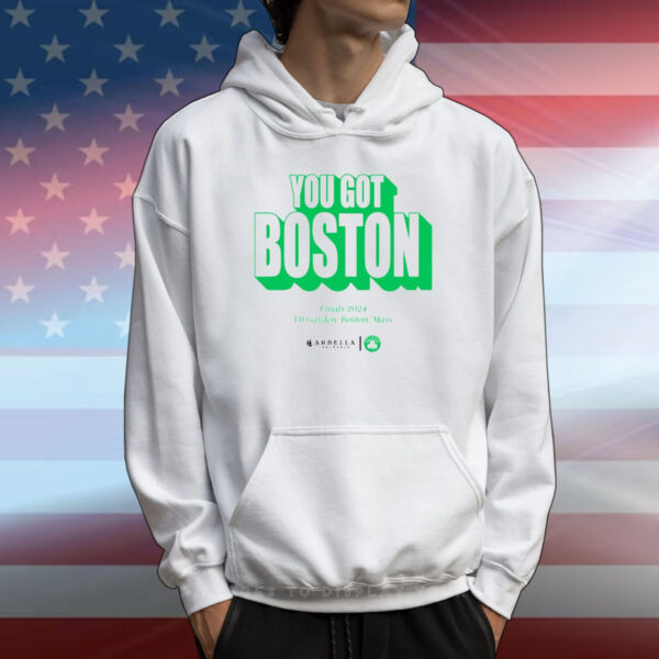 You got Boston Celtics finals 2024 TD garden Boston Mass Arbella Insurance T-Shirt