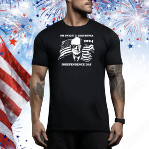 Chowdah Hill Uss Dwight D. Eisenhower Independence Day 2024 Tee Shirt