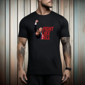 Crowdershop Trump Fight Like Hell Tee Shirt