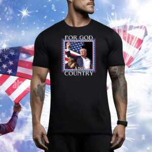 For God And Country Trump Fist Tee Shirt