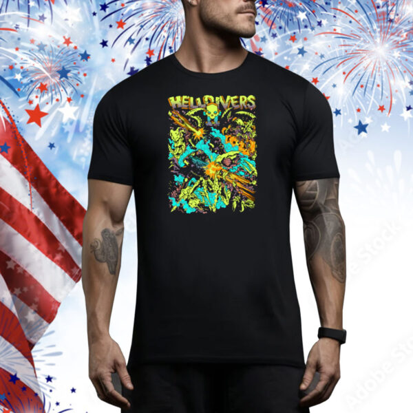 Helldivers The Taste Of Freedom Tee Shirt