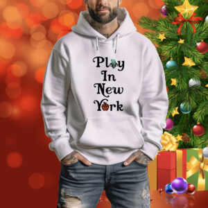 Jason Sudeikis Wearing Play In New York Tee Shirt