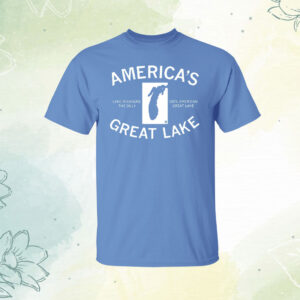 Lake Michigan: the only 100% American Great Lake Tee Shirt