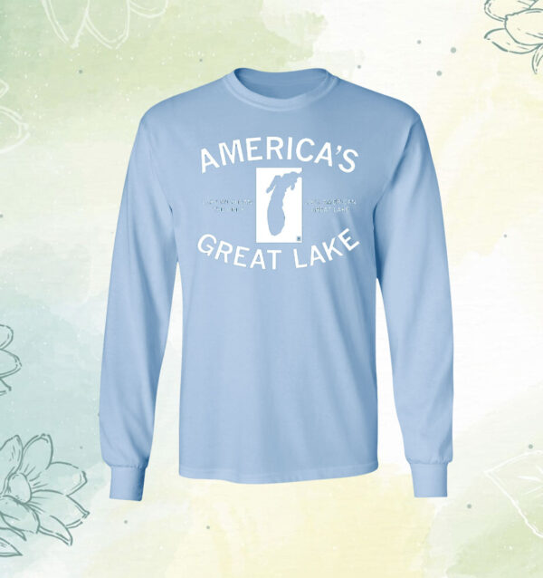 Lake Michigan: the only 100% American Great Lake Tee Shirt