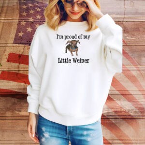 Limited Nicole Nation I'm Proud Of My Little Weiner Tee Shirt