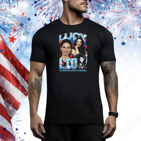 Lucy Liu America’s Angel Tee Shirt