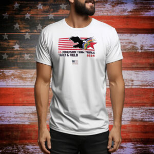 Official 2024 US Paralympic Track and Field Team Trials Distance Flight Tee Shirt