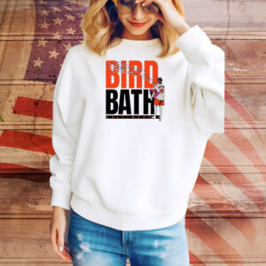 Official Baltimore Baseball Mr. Splash Bird Bath Tee Shirt