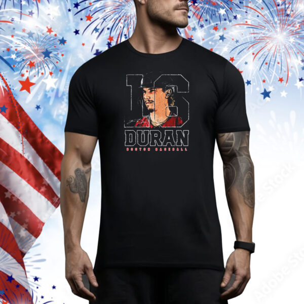 Official Boston Baseball Jarren Duran Boston Red Sox Signature Artwork Tee Shirt