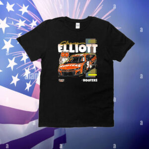 Official Chase Elliott 2024 Hooters T-Shirt