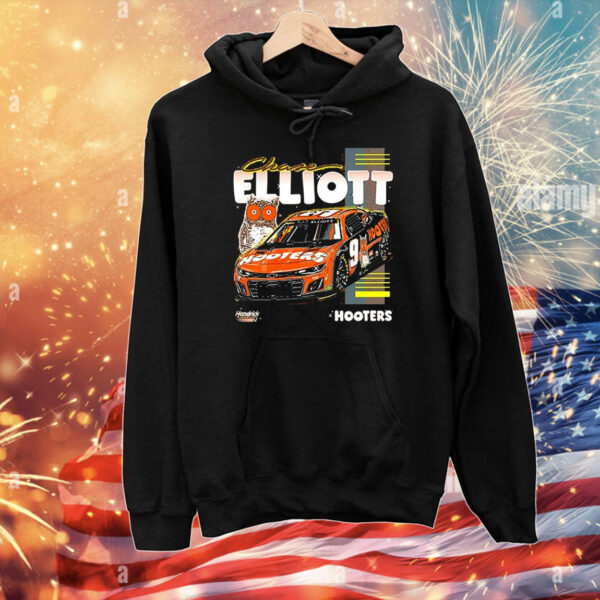 Official Chase Elliott 2024 Hooters T-Shirt