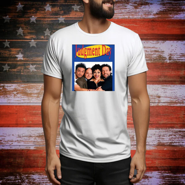 Official Finn Bálor Wearing Seinfeld Judgment Day Tee Shirt