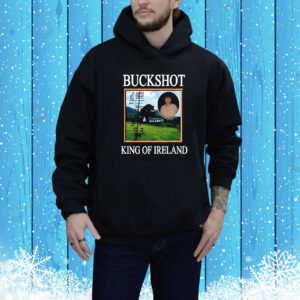 Official Haunted Mound Buckshot King Of Ireland Tee Shirt