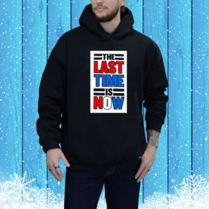 Official John Cena The Last Time Is Now Text Tee Shirt