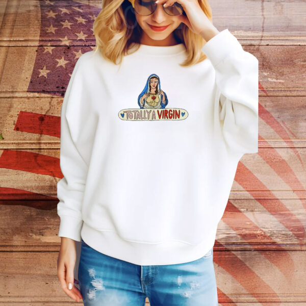 Official Kelsey Kreppel Jesus Totally A Virgin Painting Tee Shirt