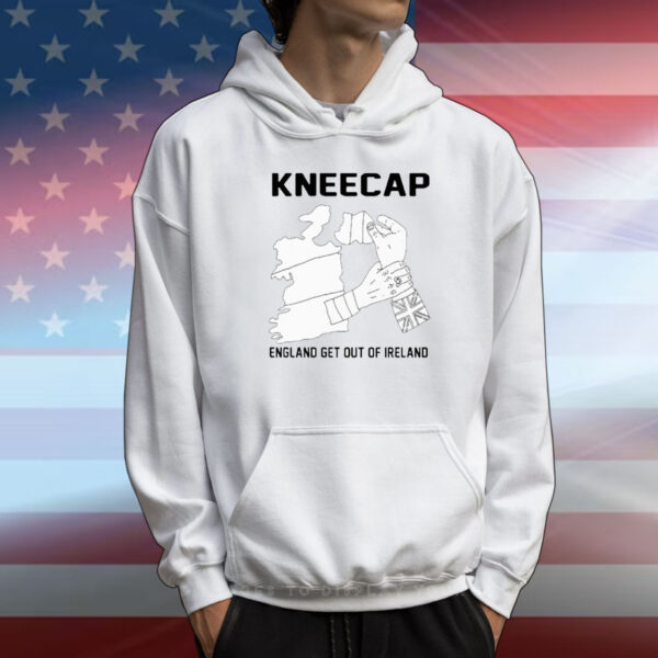 Official Kneecap England Get Out Of Ireland T-Shirt