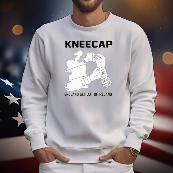 Official Kneecap England Get Out Of Ireland T-Shirt