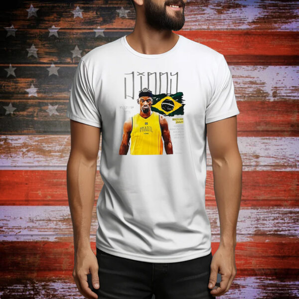 Official Neymar Wear Brazil Jimmy Team Artwork Tee Shirt