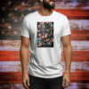 Official Poster Dave Matthews Band June 29 2024 Ruoff Music Center Noblesville IN Tee Shirt
