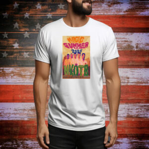 Official Poster New Kids On The Block July 10 2024 Isleta Amphitheater in Albuquerque NM Tee Shirt