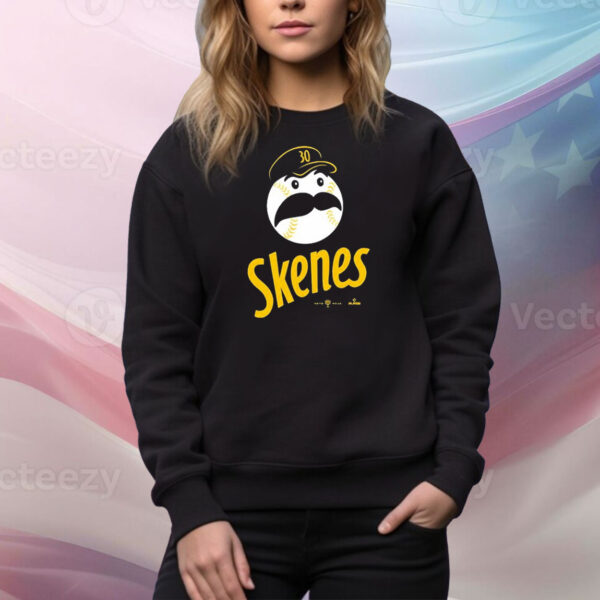 Official Rotowear Paul Skenes Skenes Baseball Tee Shirt