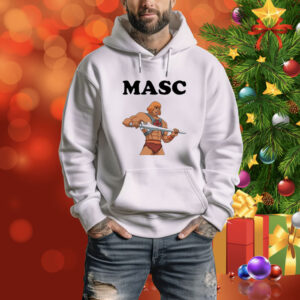 Official Sacha Coward Masc He-Man Cartoon Tee Shirt