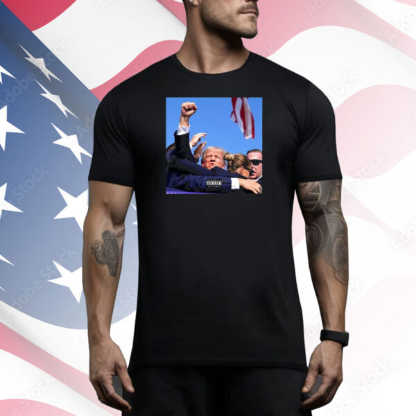 Official Secret Service Rushes Trump Off Stage At Pennsylvania New 2024 Tee Shirt